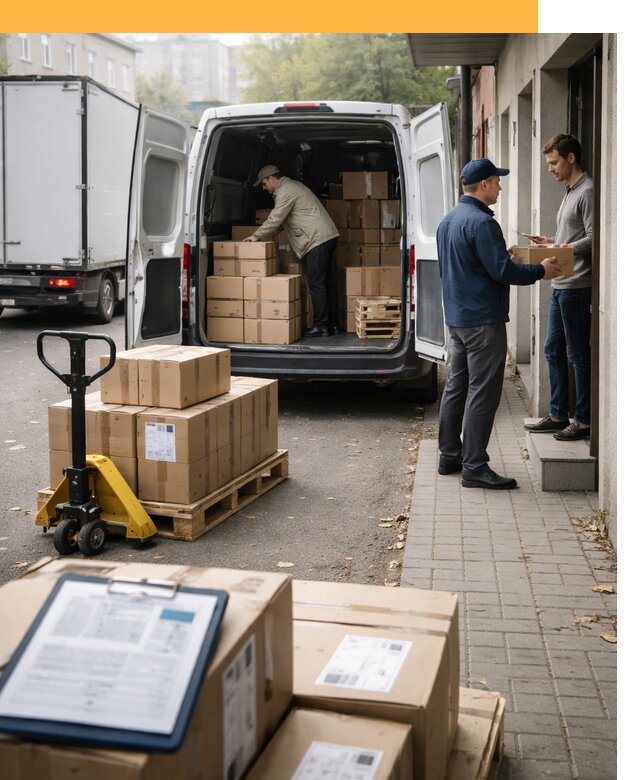 Доставка грузов от двери до двери с таможней от 45756 руб.