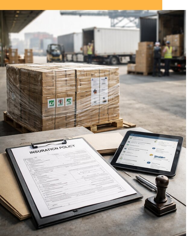 Страхование международных грузов от 3559 руб, полная защита