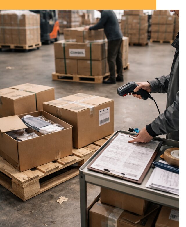 Сборные грузы из Китая: доставка, склад и таможня от 18302