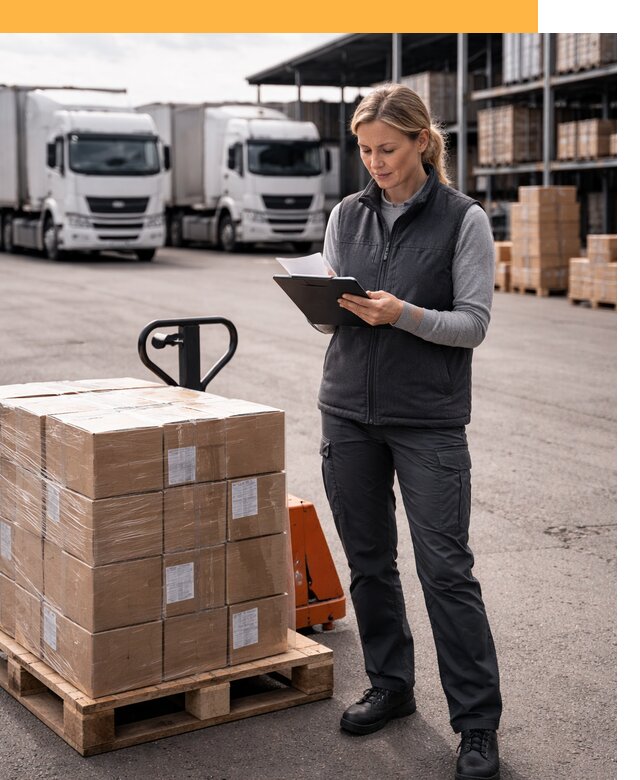 Доставка грузов из Европы к дверям клиента от 12202 руб