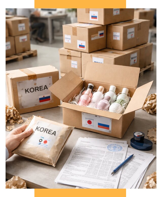 Доставка косметики из Кореи от 8643 р. под ключ | СетСервис-Нфт