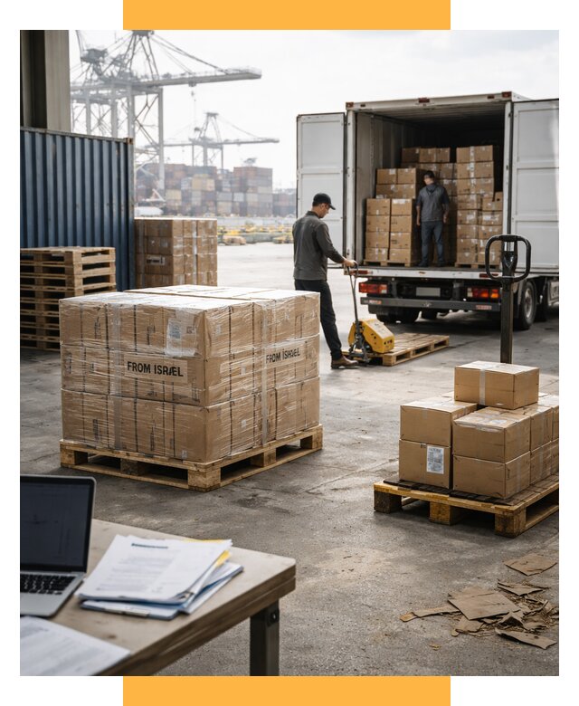 Доставка грузов из Израиля от 15252 р., логистика от СетСервис-Нфт