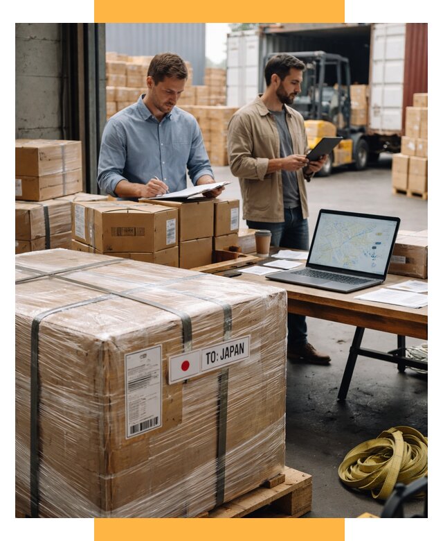 Доставка грузов в Японию от 25420 р., логистика СетСервис-Нфт