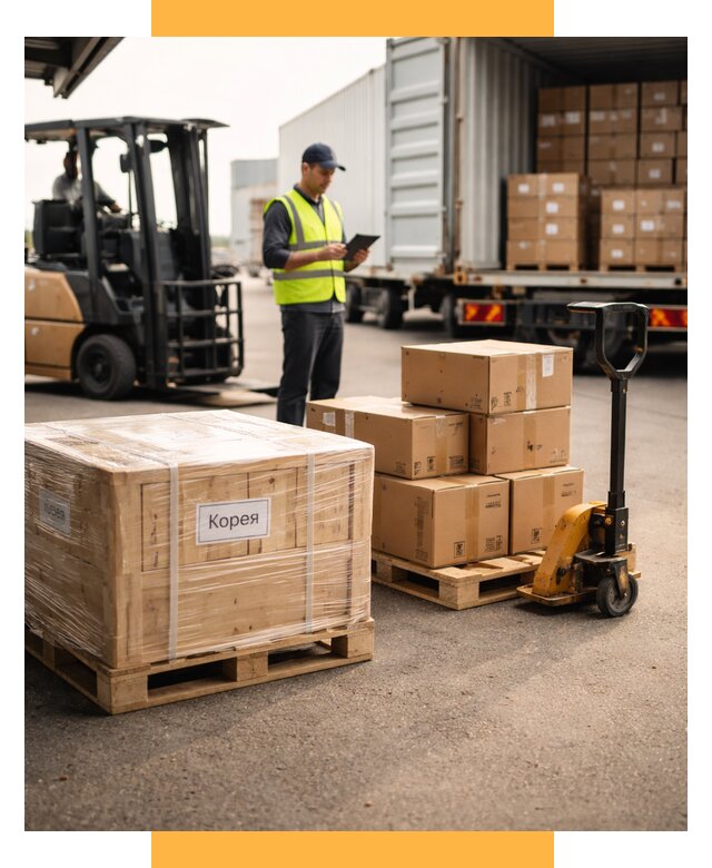Доставка грузов в Корею из России от 35588 р. | СетСервис-Нфт