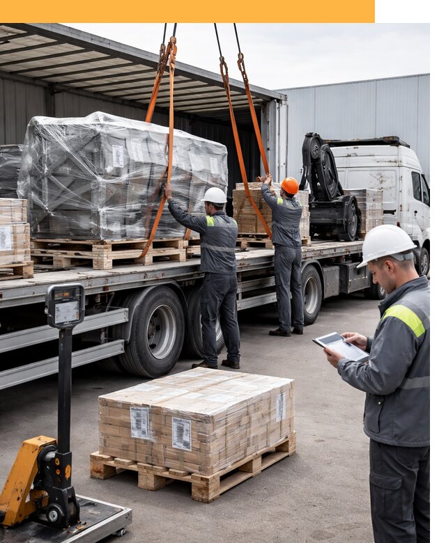 Перевозка крупного оборудования по миру от 30504 руб