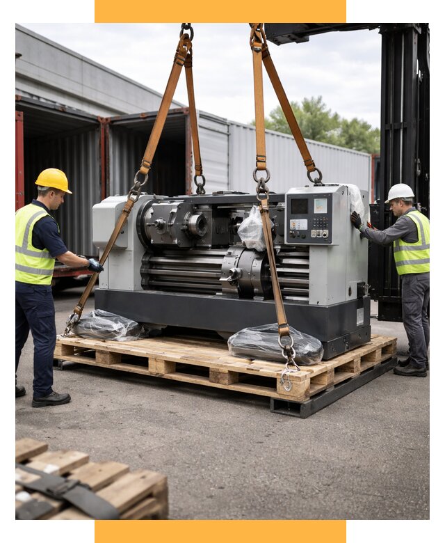 Перевозка станков и таможня от 61008 р. | СетСервис-Нфт логистика