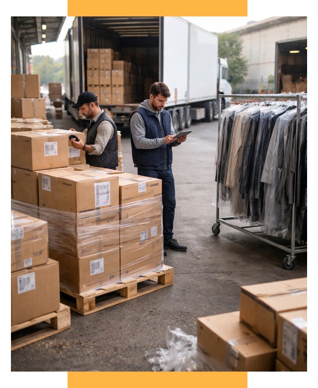 Перевозка и доставка одежды из Китая от 7626 р., СетСервис-Нфт