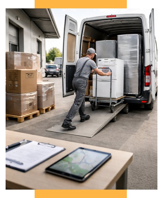 Перевозка бытовой техники от 6609 р. - логистика СетСервис-Нфт