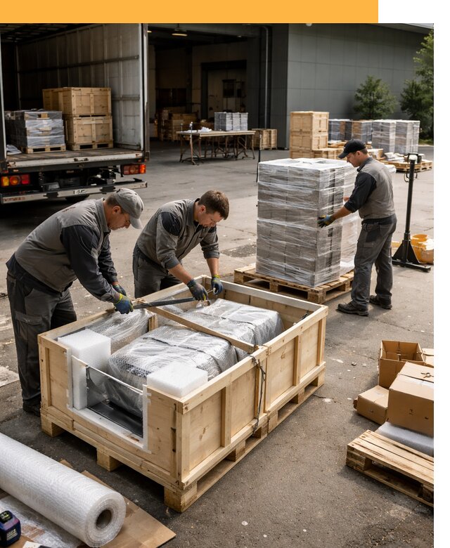 Перевозка выставочных грузов по миру от 25420 руб за м2 с таможней