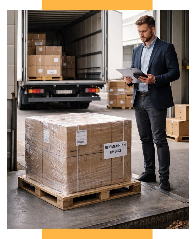 Временный вывоз товаров под ключ от 8134 р. | СетСервис-Нфт