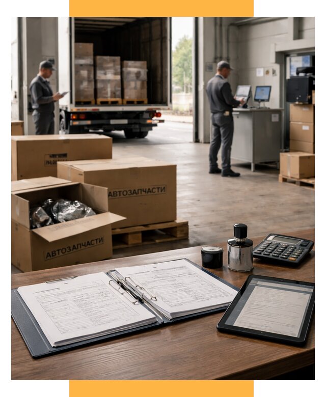 Таможенное оформление автозапчастей под ключ от 8643 р., СетСервис-Нфт