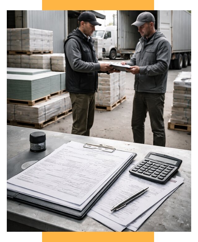 Таможенное оформление стройматериалов от 8643 р. | СетСервис-Нфт