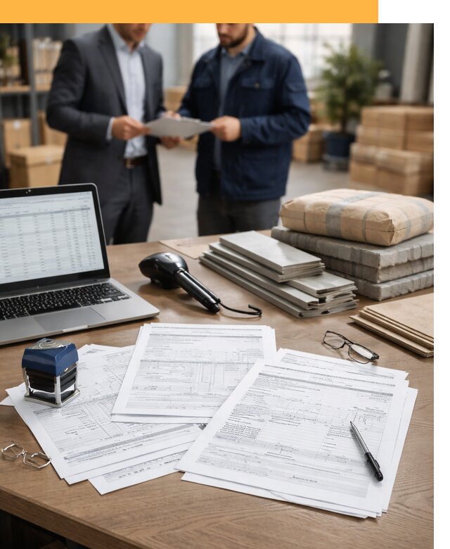 Таможенное оформление строительных материалов от 8643 руб.