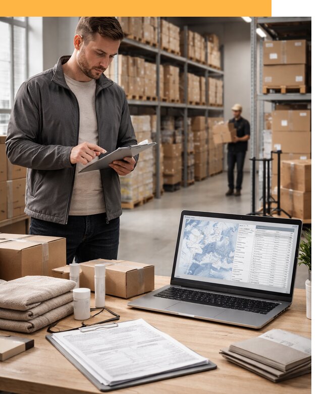 Закупка товаров в Европе под ключ: доставка, таможня от 7626 руб